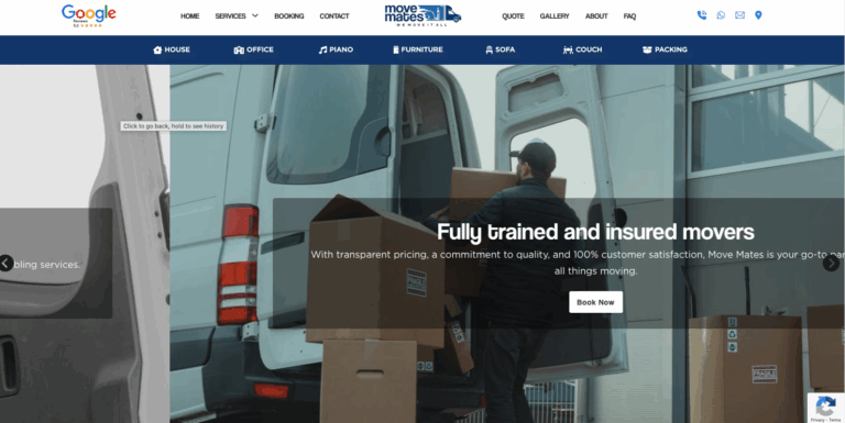 MoveMates UK – Designing a Website That Moves People (and Their Belongings)
