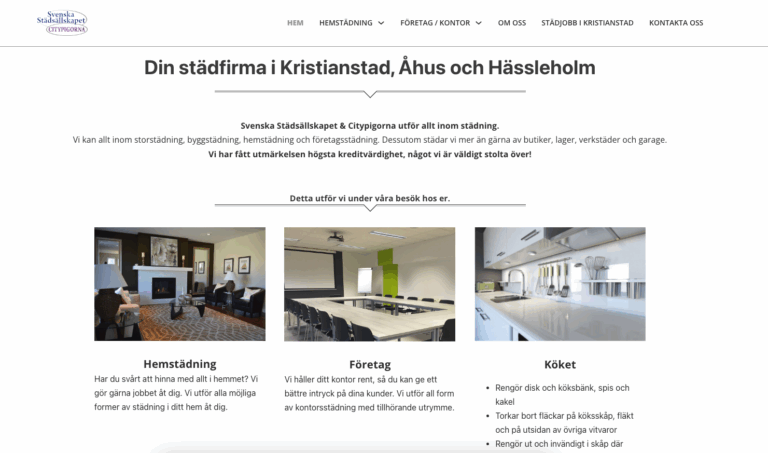 Citypigorna – A Scandinavian Approach to Clean, Clear, and Customer-Focused Design