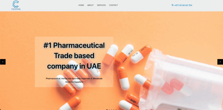 Celestial FZE – A Global Pharmaceutical Trade Brand from the UAE